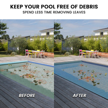 HydroActive UV-Resistant Swimming Pool Leaf Net Cover   6 x 11m